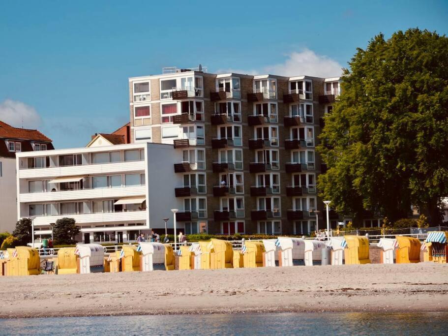 Penthaus Horizont Mit Meerblick Lübeck Exterior foto
